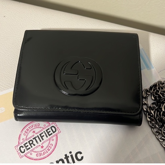 BLACK GUCCI WOMEN WALLET - Picture 2 of 5
